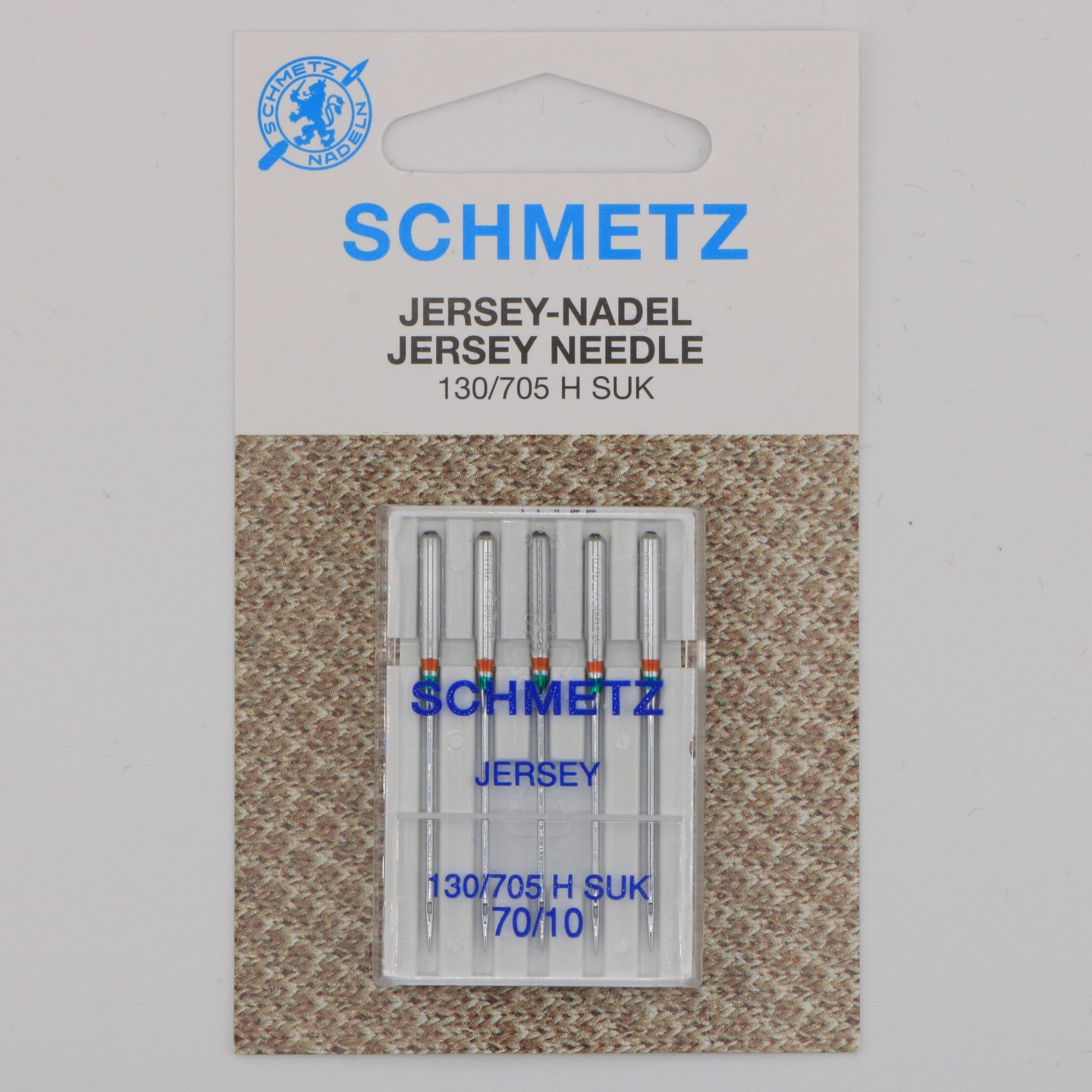 Aiguille Jersey NM 70 130/705 H SUK pour tissus en mailles fines