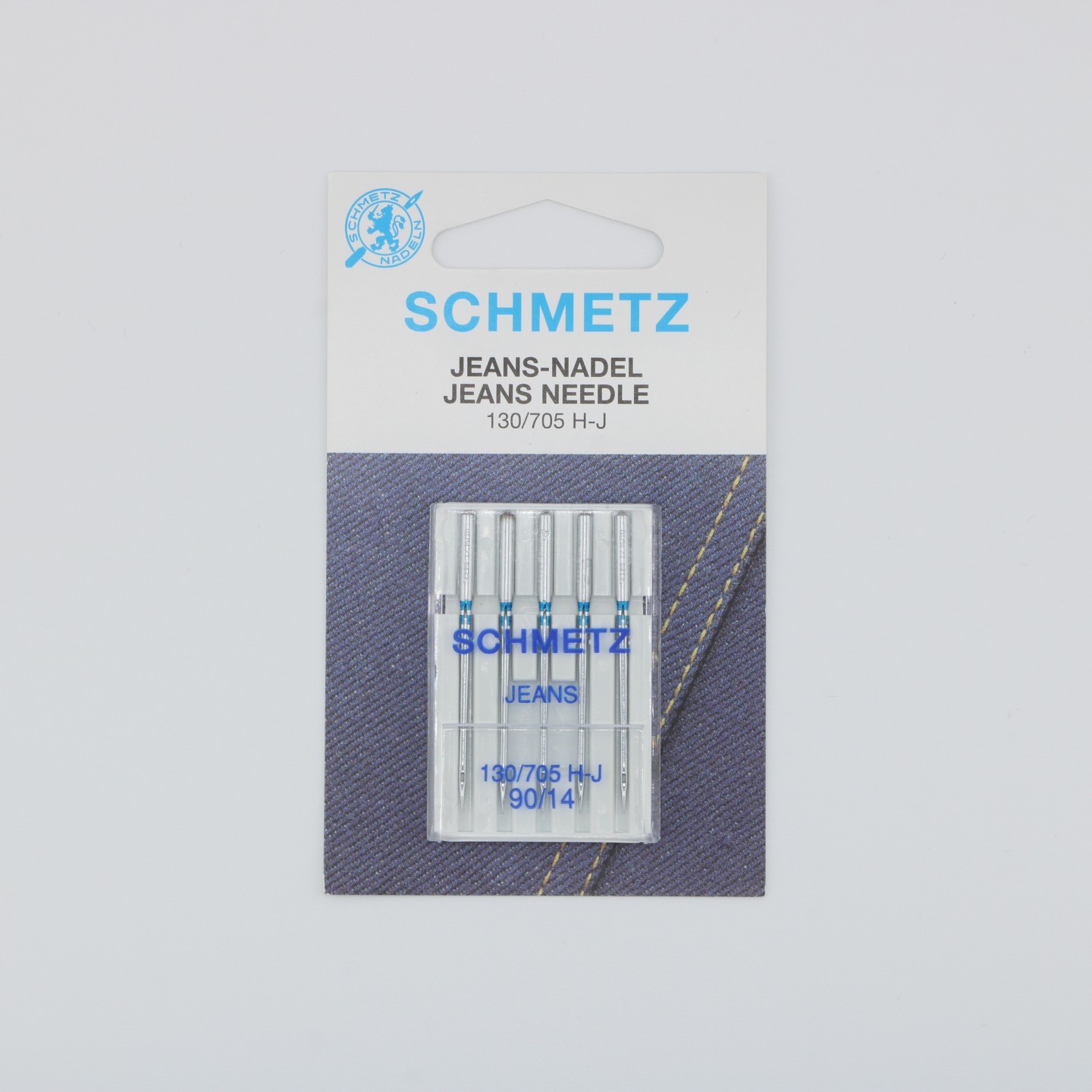 Aiguille Jeans NM 90 130/705 H J pour denim et tissus serrés