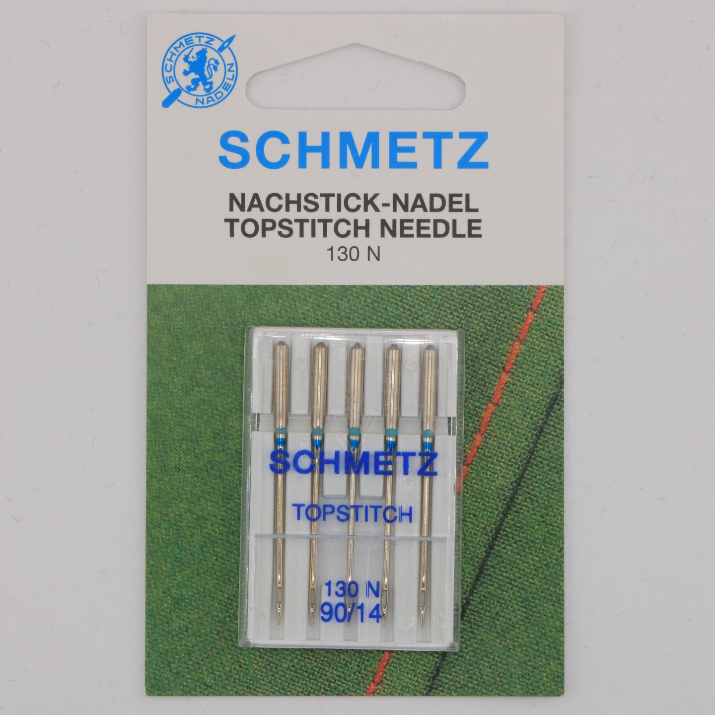 Aiguille Topstitch NM 90  130/705 H N pour surpiqûres décoratives et fils épais