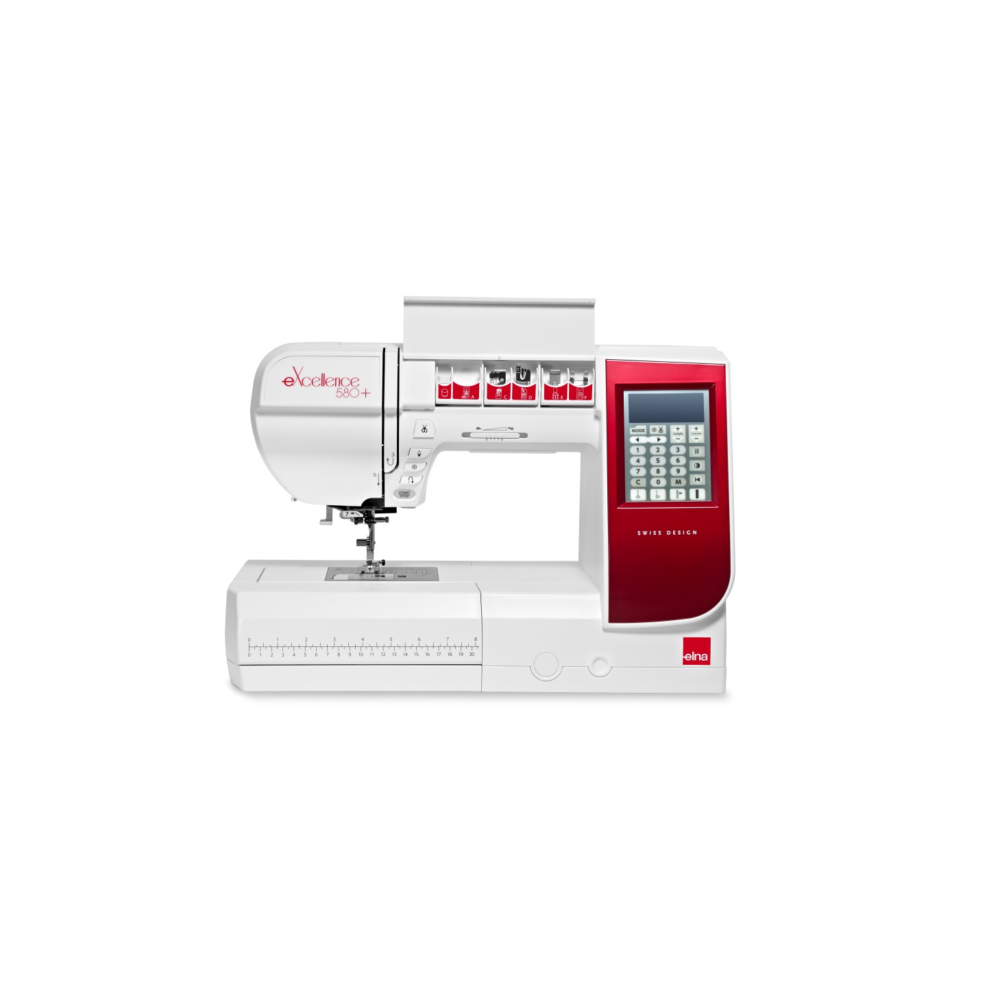 Machine à coudre Elna eXcellence 580+ Fashion & Decor édition