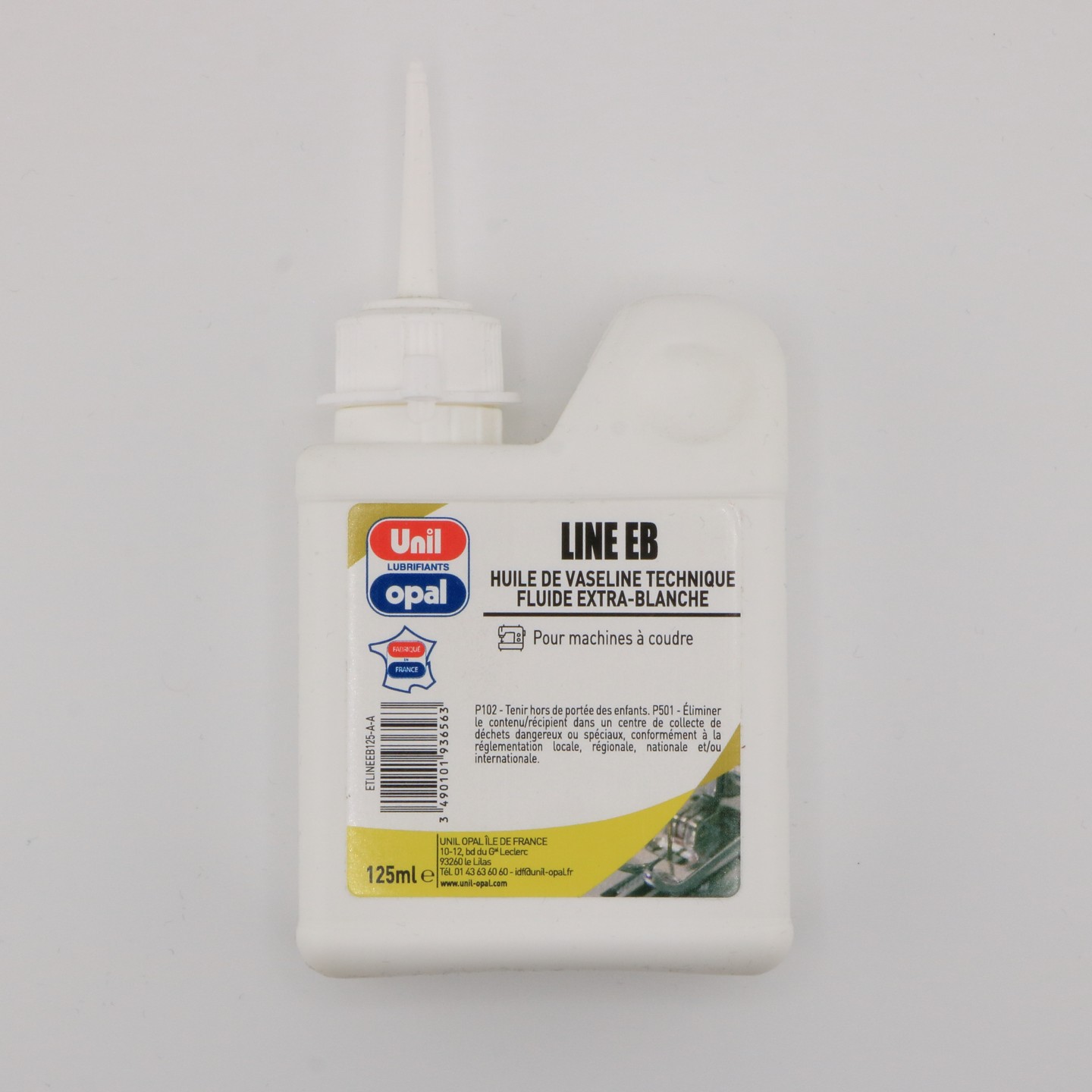 Huile pour machine à coudre 125ml