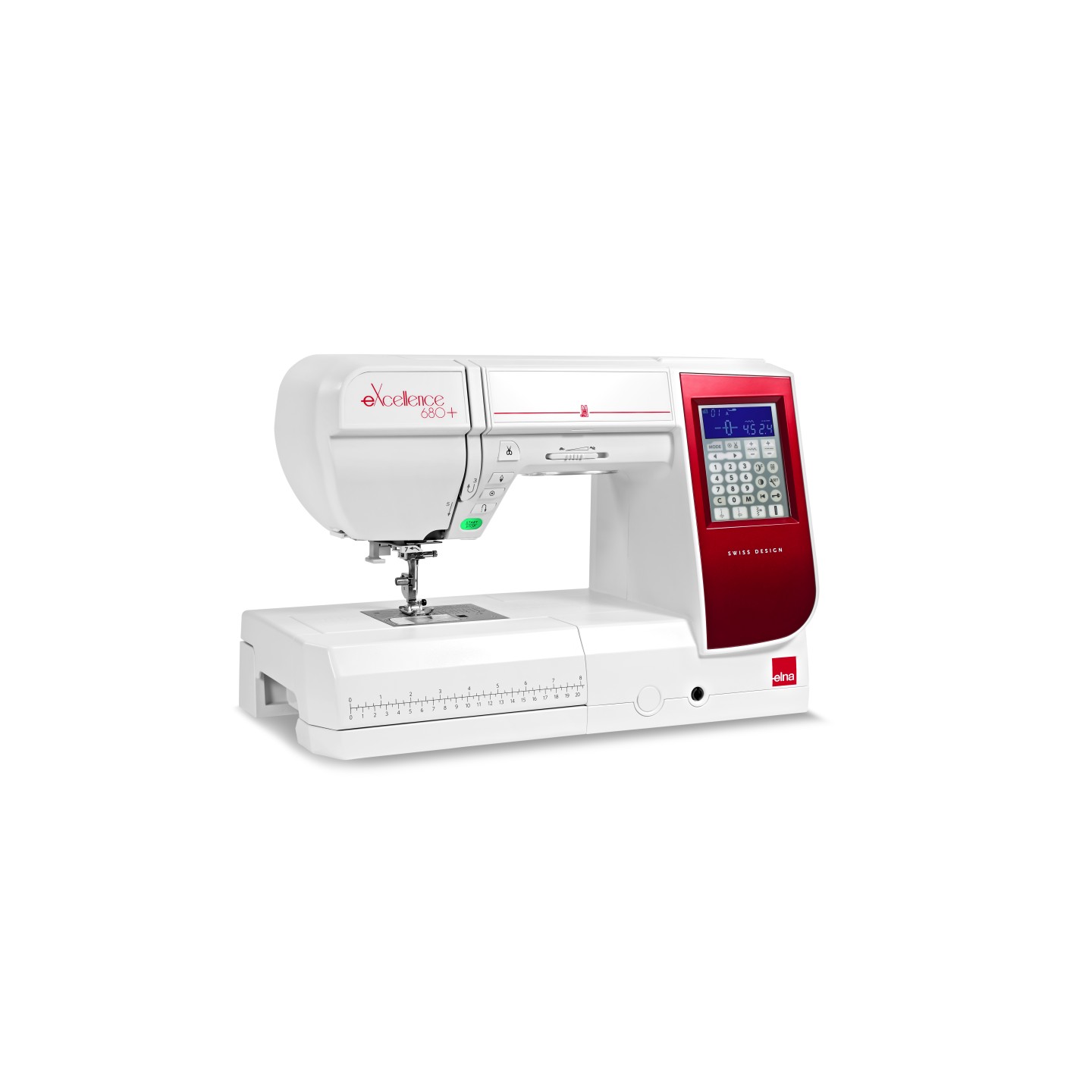 Machine à coudre Elna eXcellence 680+ Fashion & Decor édition