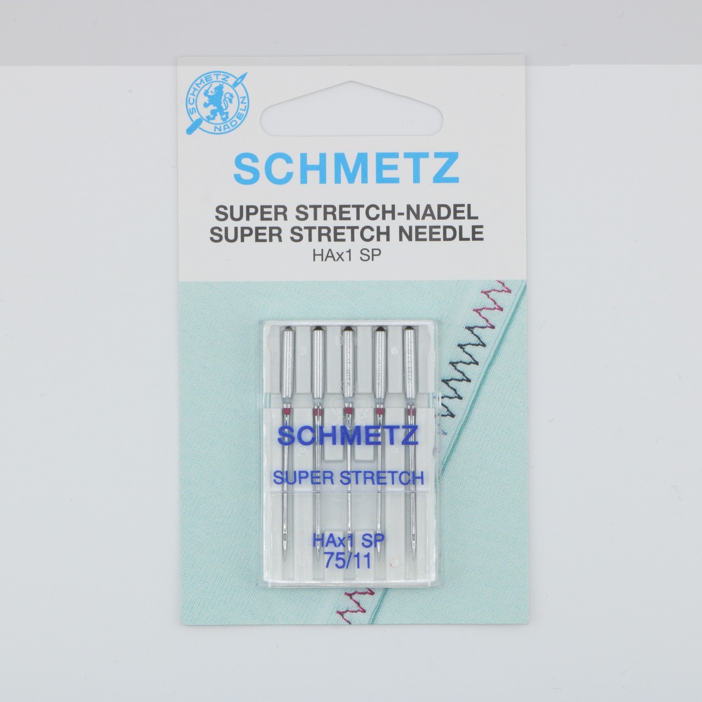Aiguille Super Stretch NM 75  130/705 HAx1 SP pour matières ultra extensibles