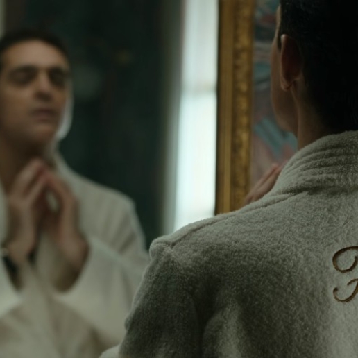 Faux raccord broderie dans La Casa de Papel