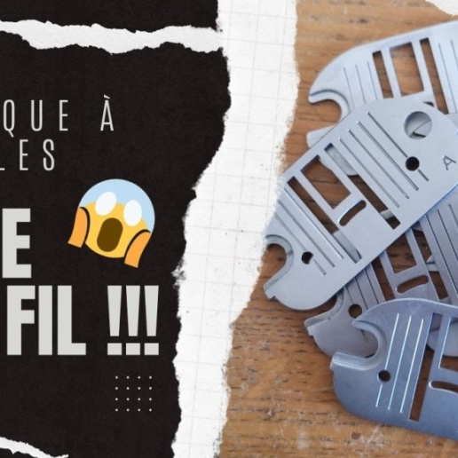 Ma plaque à aiguilles coupe mon fil !